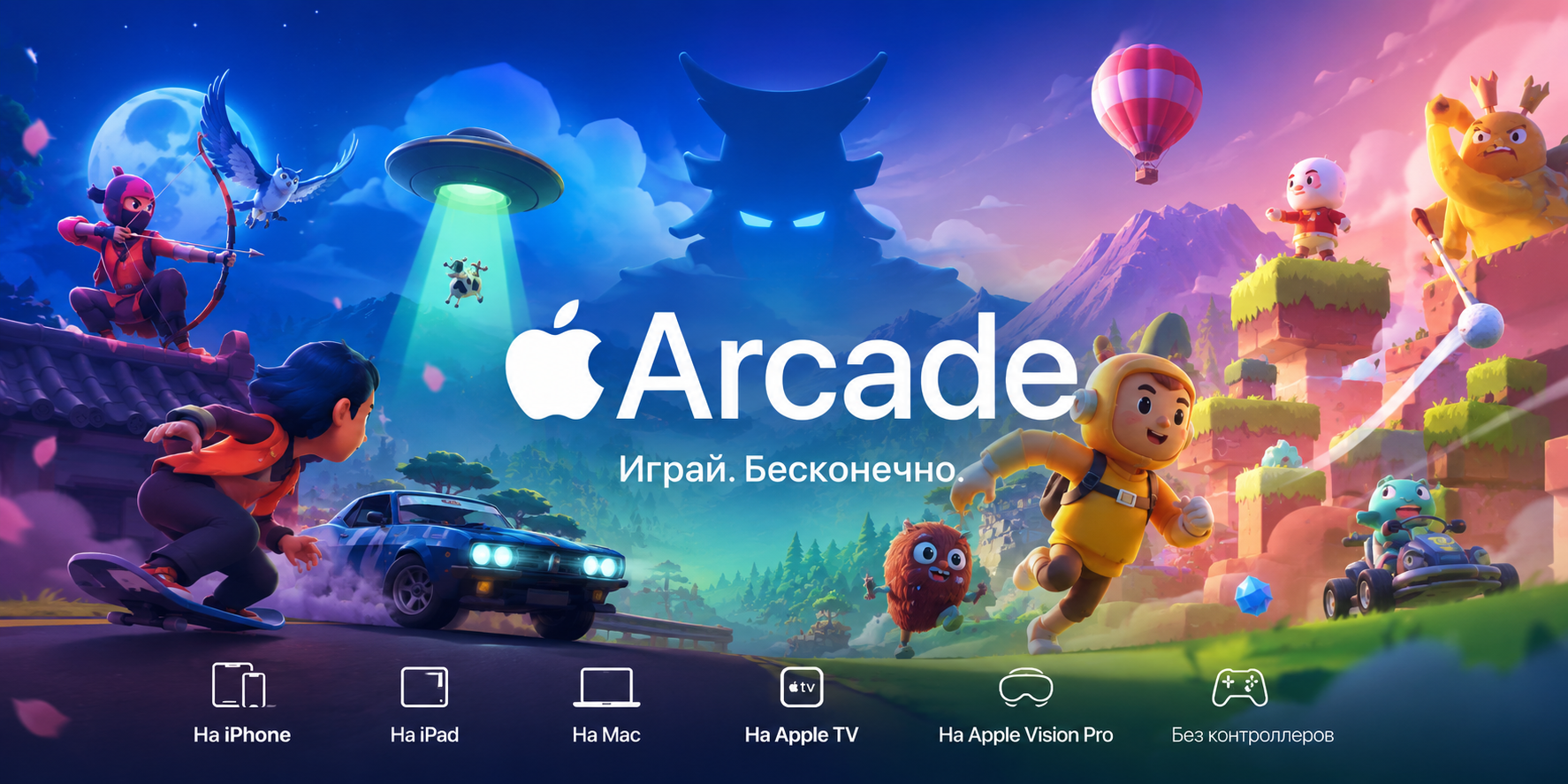 Apple Arcade: Что это такое, как работает и как купить подписку в России